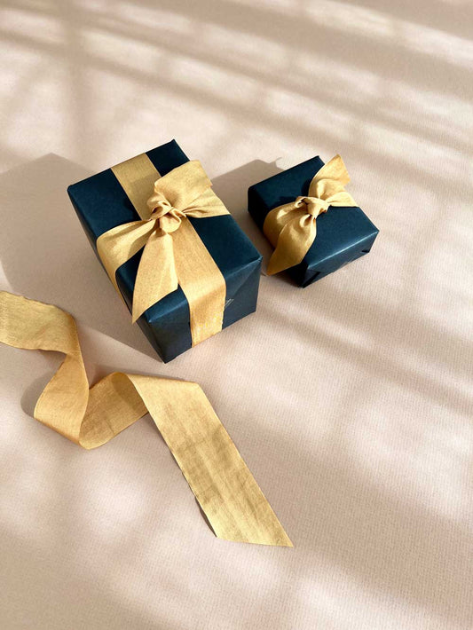 White & French Blue Gift Wrap – bocu
